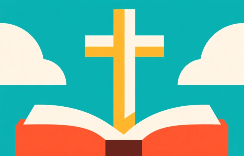 Visuele weergave van Ware Christendom vs. Bedrog