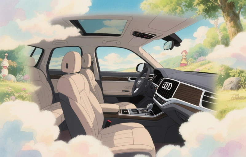 Audi Q9 Three-Row SUV: Spacious Interior Sneak Peek