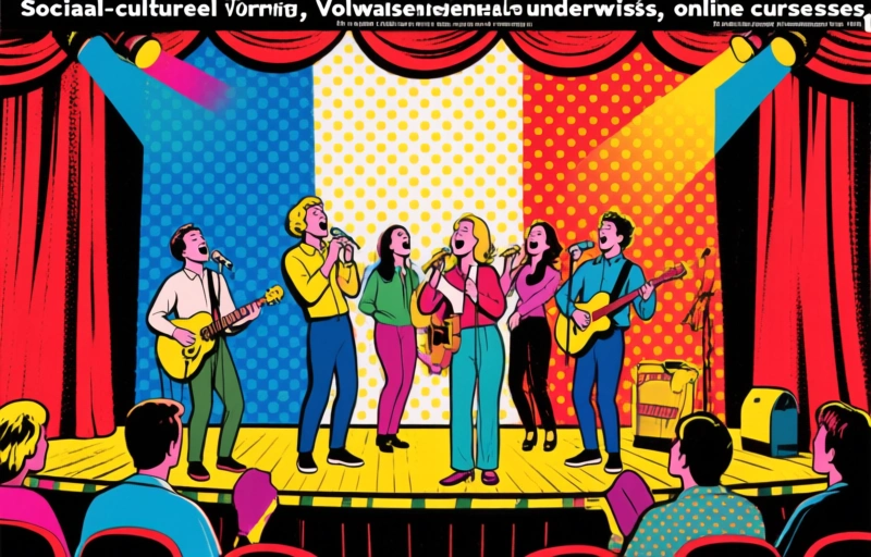 Franse taal leren via muzikale theatershow