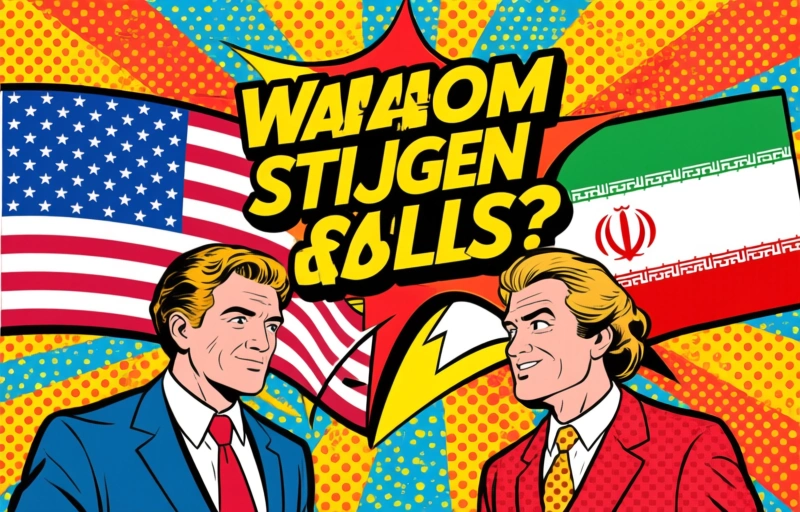 Visuele weergave van Olie en dollar stijgen door gebrek aan doorbraak in VS-Iran deal