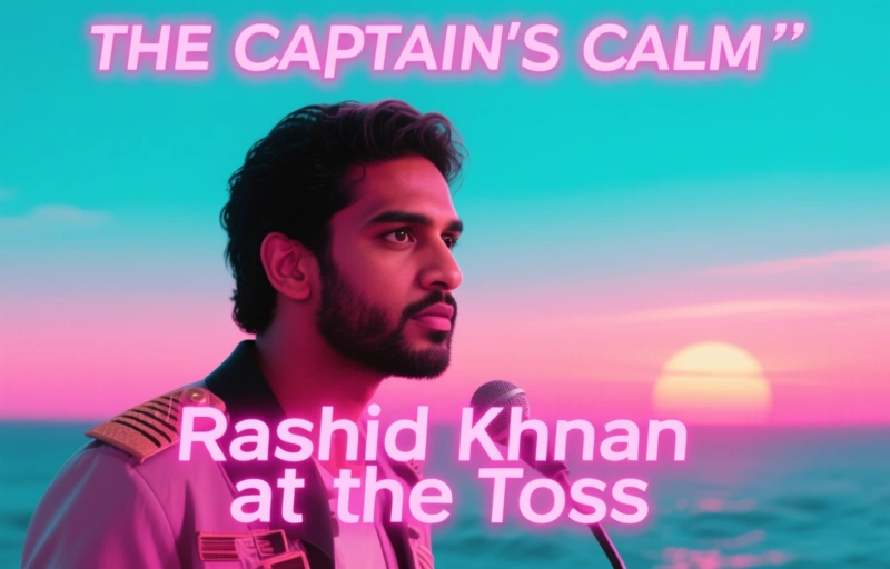 Visual representation of Rashid Khan Steps Up as Gill Sits Out Gujarat Titans vs RR Clash