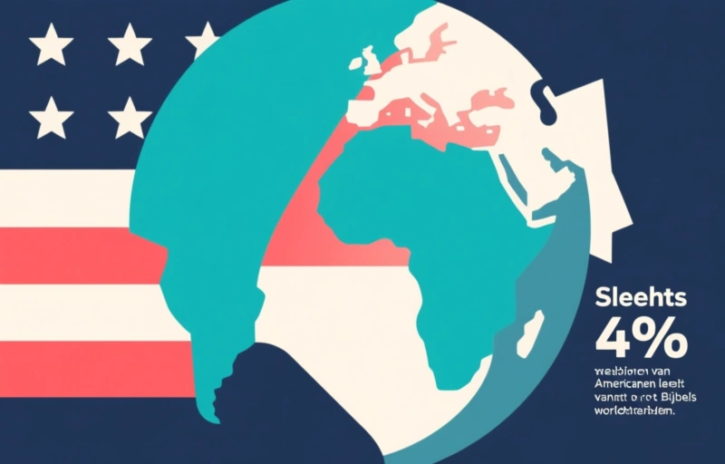 Slechts 4% van Amerikanen leeft vanuit Bijbels wereldbeeld