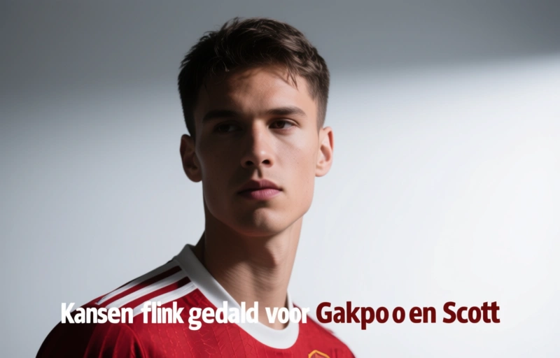Visuele weergave van Gakpo en Scott op weg naar een transfer? De kansen zijn flink gestegen
