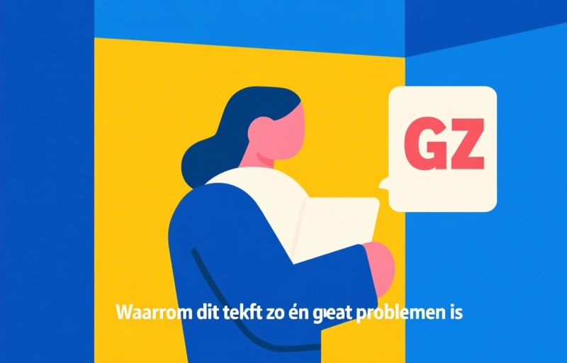 Visuele weergave van GGZ vast door tekort aan 7.750 woningen per jaar