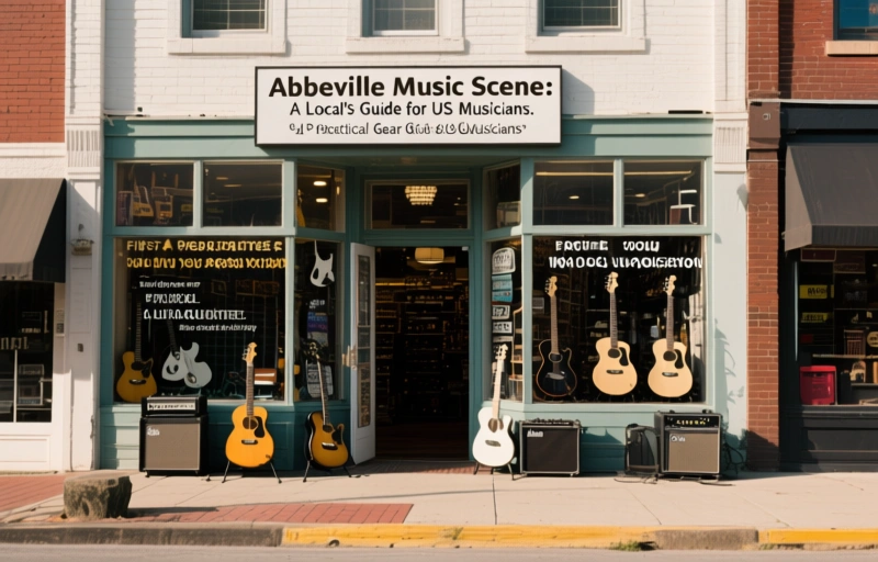 Visual representation of Abbeville Music Scene