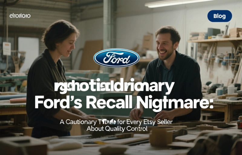 Ford's Recall Nightmare: A Cautionary Tale for Every Etsy Seller About Quality Control