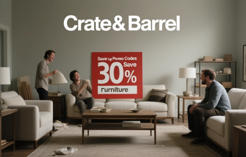 Crate & Barrel Promo Codes: Save Up to 30% on Furniture