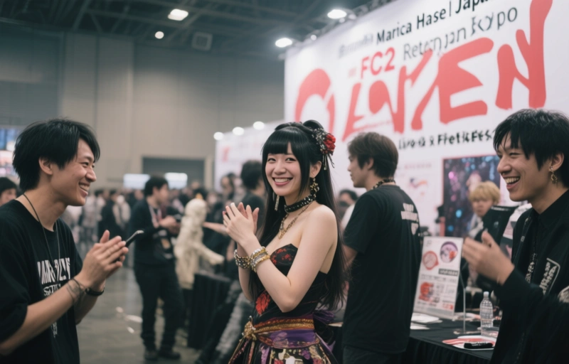 Marica Hase Returns to Japan for EDEN Expo, FC2 Live & FetiFes