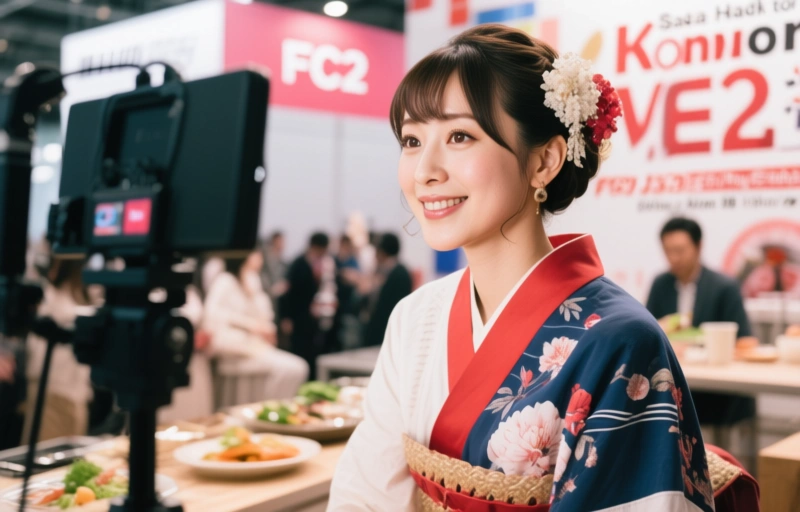 Visual representation of Marica Hase Returns to Japan for EDEN Expo, FC2 Live & FetiFes