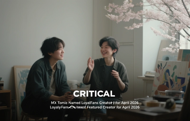 Mx Tomie Named LoyalFans Featured Creator for April 2026