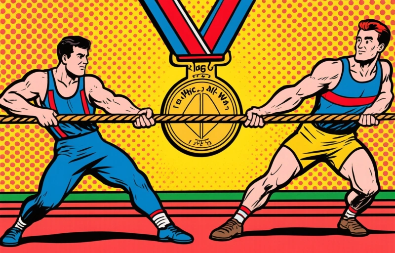 Visual representation of 5 Bizarre Olympic Sports That Actually Happened