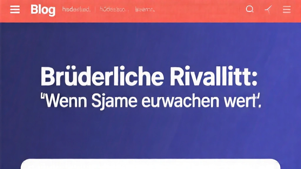 Brüderliche Rivalität: Wenn Spiele erwachsen werden