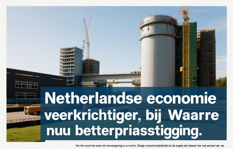 Visuele weergave van Nederlandse economie veerkrachtiger bij energieprijsstijging