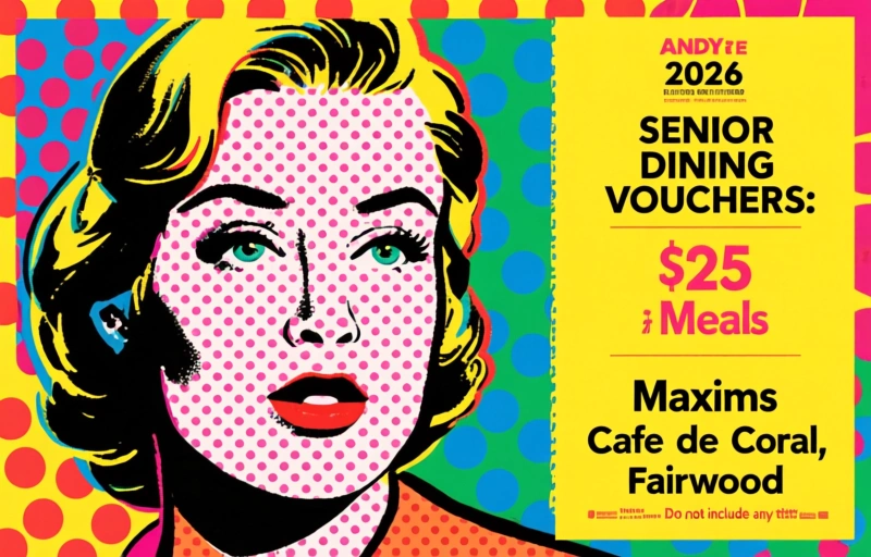 2026 Senior Dining Vouchers: $25 Meals at Maxims, Cafe de Coral, Fairwood