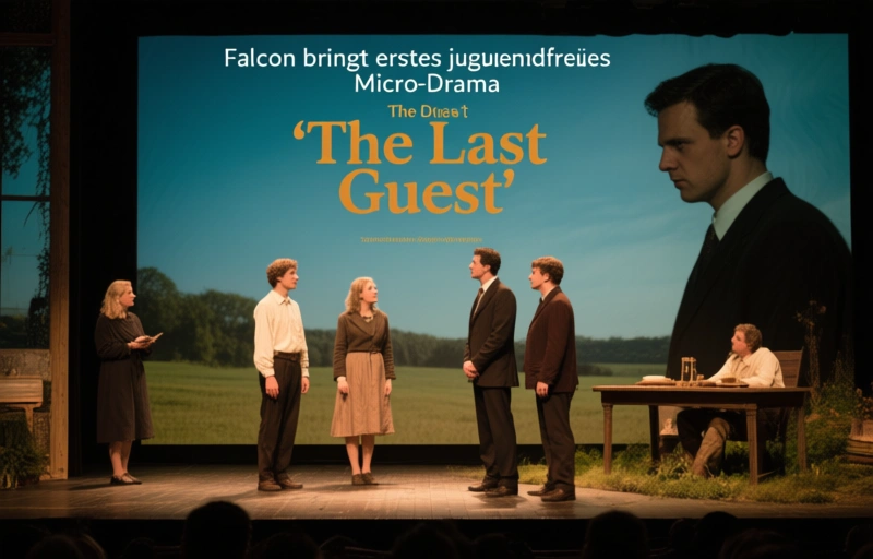 Visuelle Darstellung von Falcon bringt erstes jugendfreies Micro-Drama 'The Last Guest'