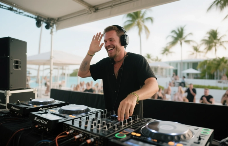 Santini legt bei XBIZ Miami auf – DJ-Set im Mai