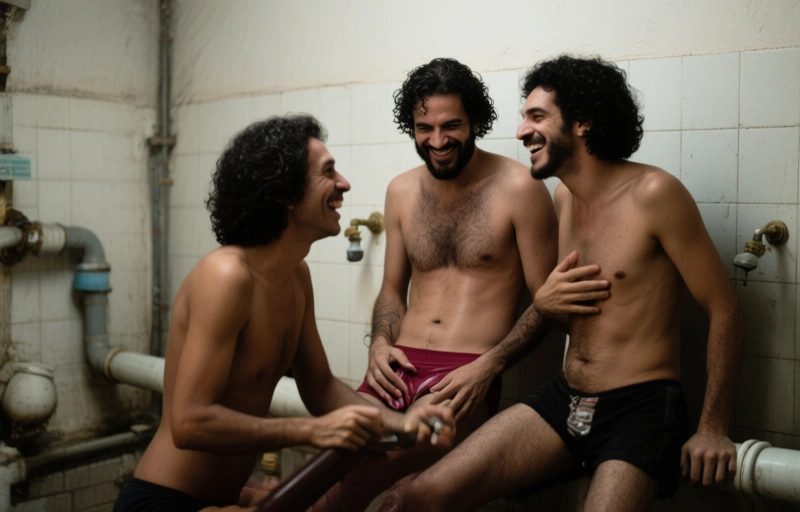 Christopher Martins, Dionisio Zagreus & Iggy David: Rohr Sex bei Latin Leche