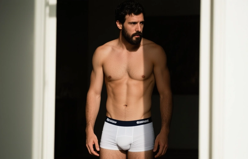 Visuelle Darstellung von John Coronado-Sedessen nimmt Martin Vergara tief – Exklusiv bei Guys In Sweatpants