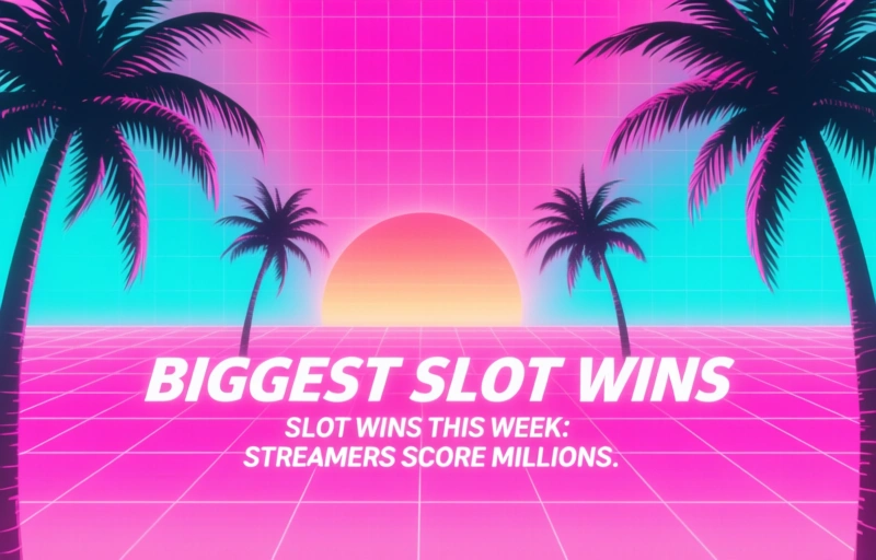 Biggest Slot Wins This Week: Streamers Score Millions