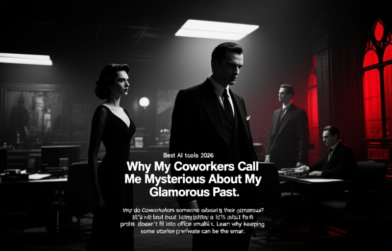 Why My Coworkers Call Me Mysterious About My Glamorous Past