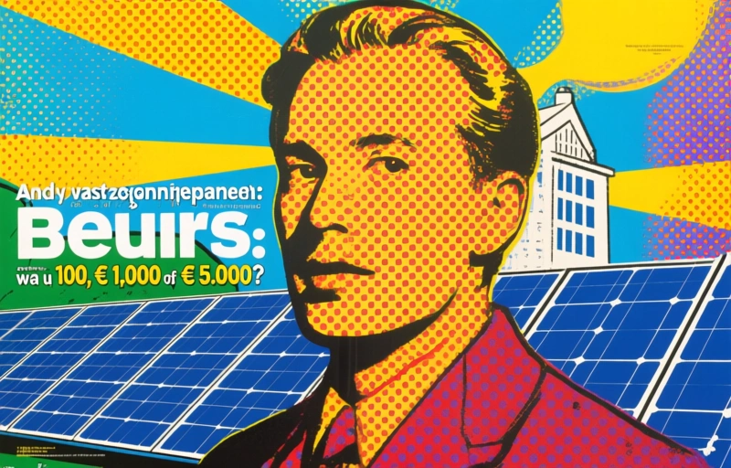 Beurs, vastgoed of zonnepanelen: waar stopt u € 100, € 1.000 of € 5.000?