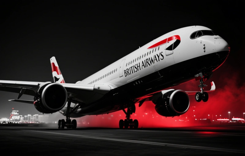 British Airways A350 verliert Rad beim Start in Las Vegas