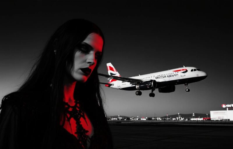 Visual representation of British Airways A350 verliert Rad beim Start in Las Vegas