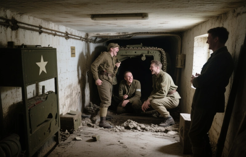 Hidden WWII Tank Trap in Zonhoven Becomes Tourist Attraction