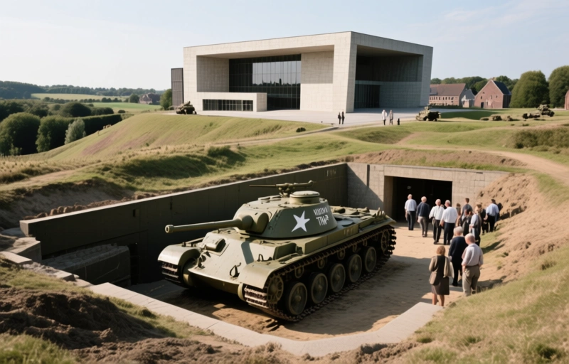Visual representation of Hidden WWII Tank Trap in Zonhoven Becomes Tourist Attraction