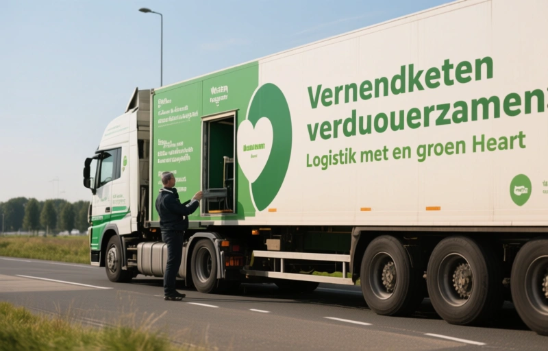 Visuele weergave van Verzendketen verduurzamen