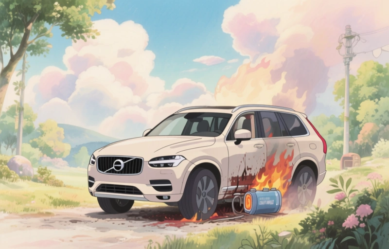 Volvo Recalls 40,000 SUVs for Battery Fire Risk