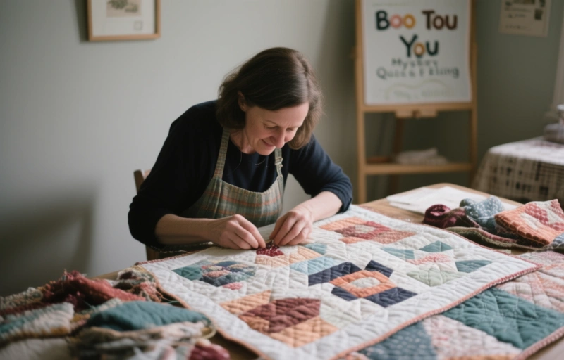 Boo To You Mystery Quilt & Stitch Along: Join the Fun