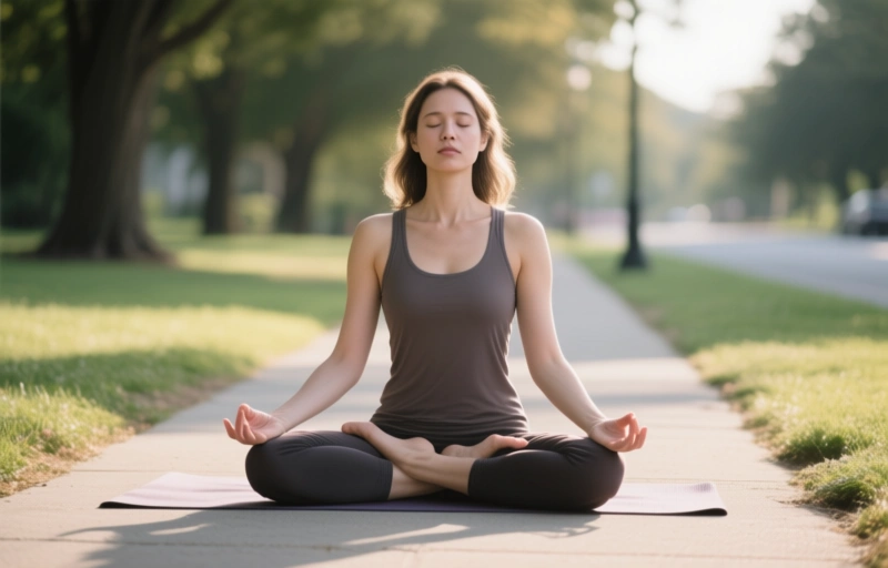 Visual representation of 12-Minute Mindful Movement Meditation with Cara Bradley