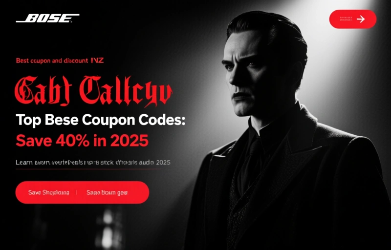 Top Bose Coupon Codes: Save 40% in 2025