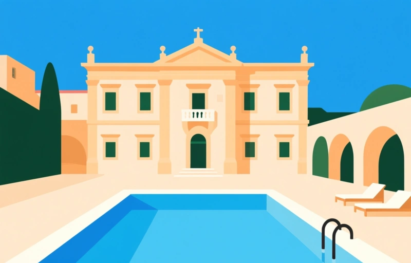 Historic Noble Residence with Pool in Noto, Sicily