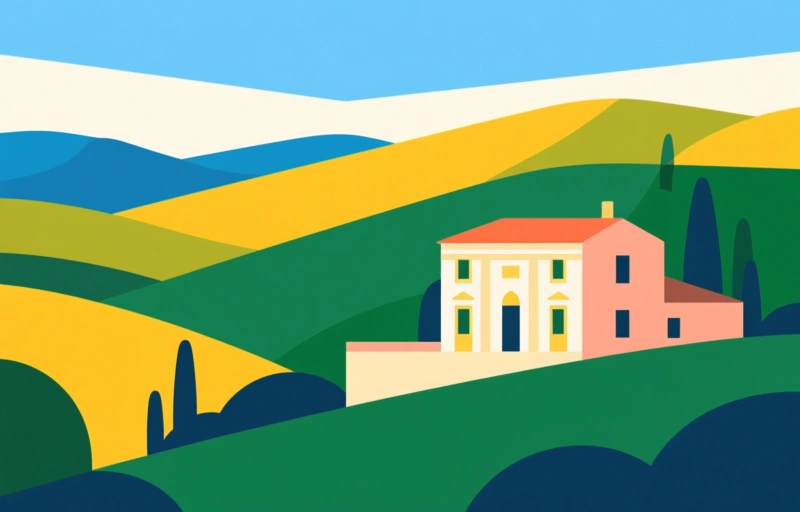 Visual representation of Historic Noble Residence with Pool in Noto, Sicily