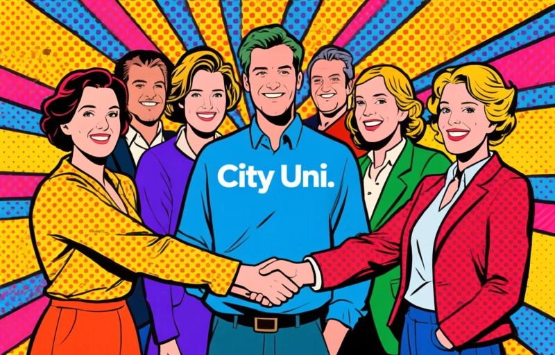 Visuele weergave van City Union Bank lanceert AI-centrum voor bankieren