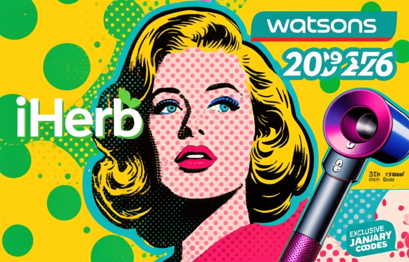 iHerb, Watsons & Dyson 2026 Deals: Exclusive January Discount Codes