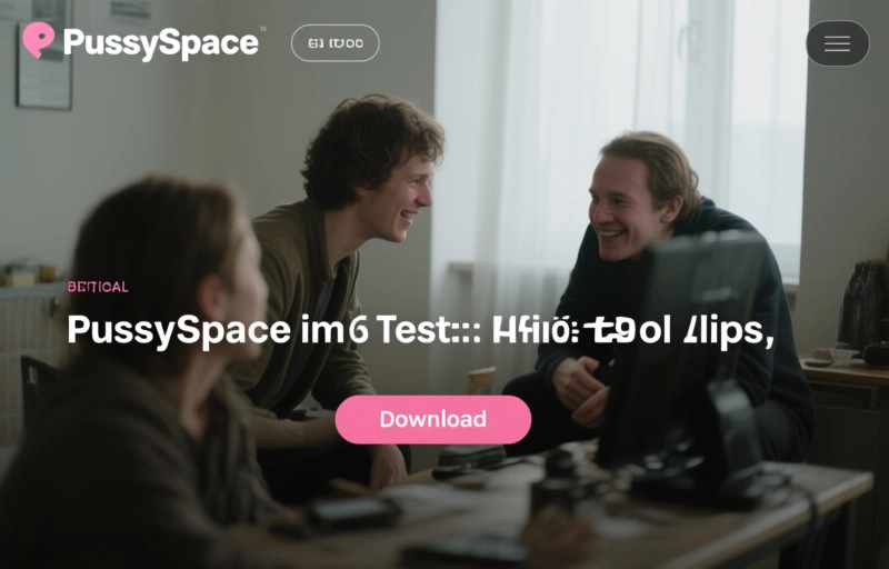 PussySpace im Test: 6 Mio. Clips, geborgte Inhalte, echter Download-Button