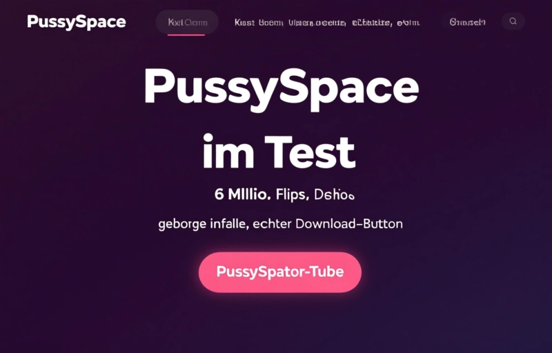 Visuelle Darstellung von PussySpace im Test