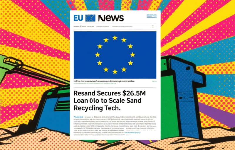 Resand Secures $26.5M Loan to Scale Sand Recycling Tech