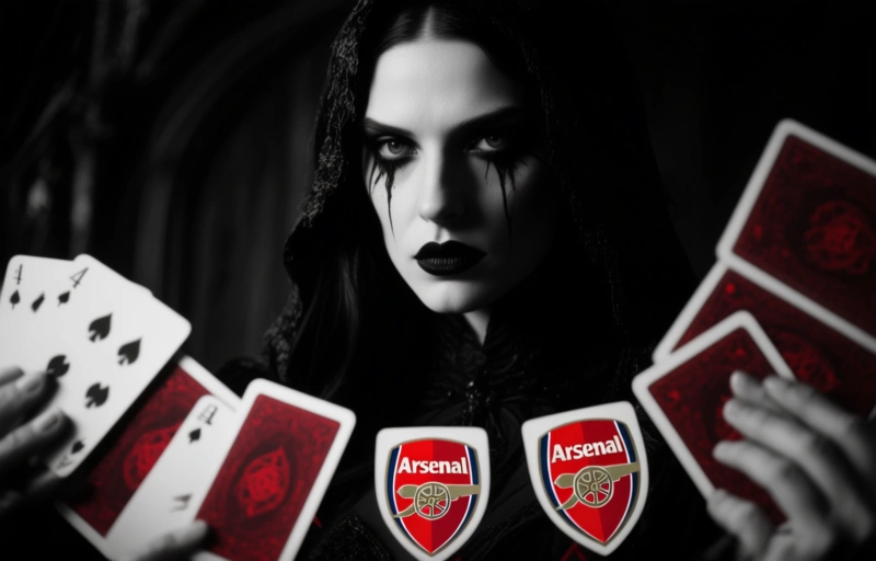 Visuele weergave van Man City vs Arsenal