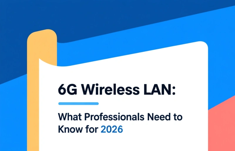 6G Wireless LAN: What Professionals Need to Know for 2026