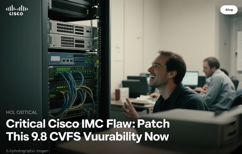 Critical Cisco IMC Flaw: Patch This 9.8 CVSS Vulnerability Now