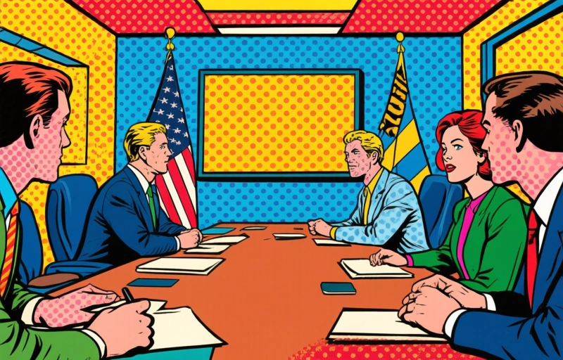 Visuele weergave van Geen Doorbraak in Iran-gesprekken