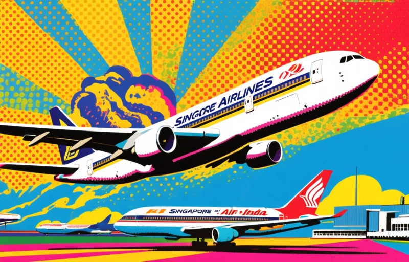 Winst Singapore Airlines daalt door Air India problemen
