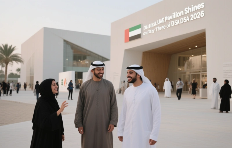 UAE Pavilion Shines on Day Three of DSA 2026