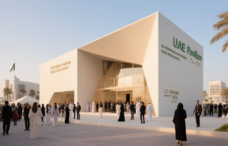 Visual representation of UAE Pavilion Shines on Day Three of DSA 2026