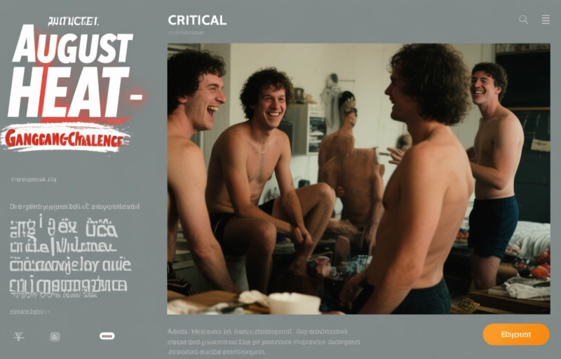 August Heat: 9 gegen 1 – Die wilde Gangbang-Challenge