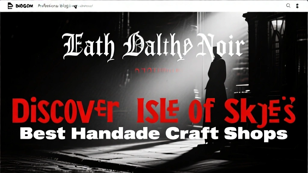 Discover Isle of Skye's Best Handmade Craft Shops